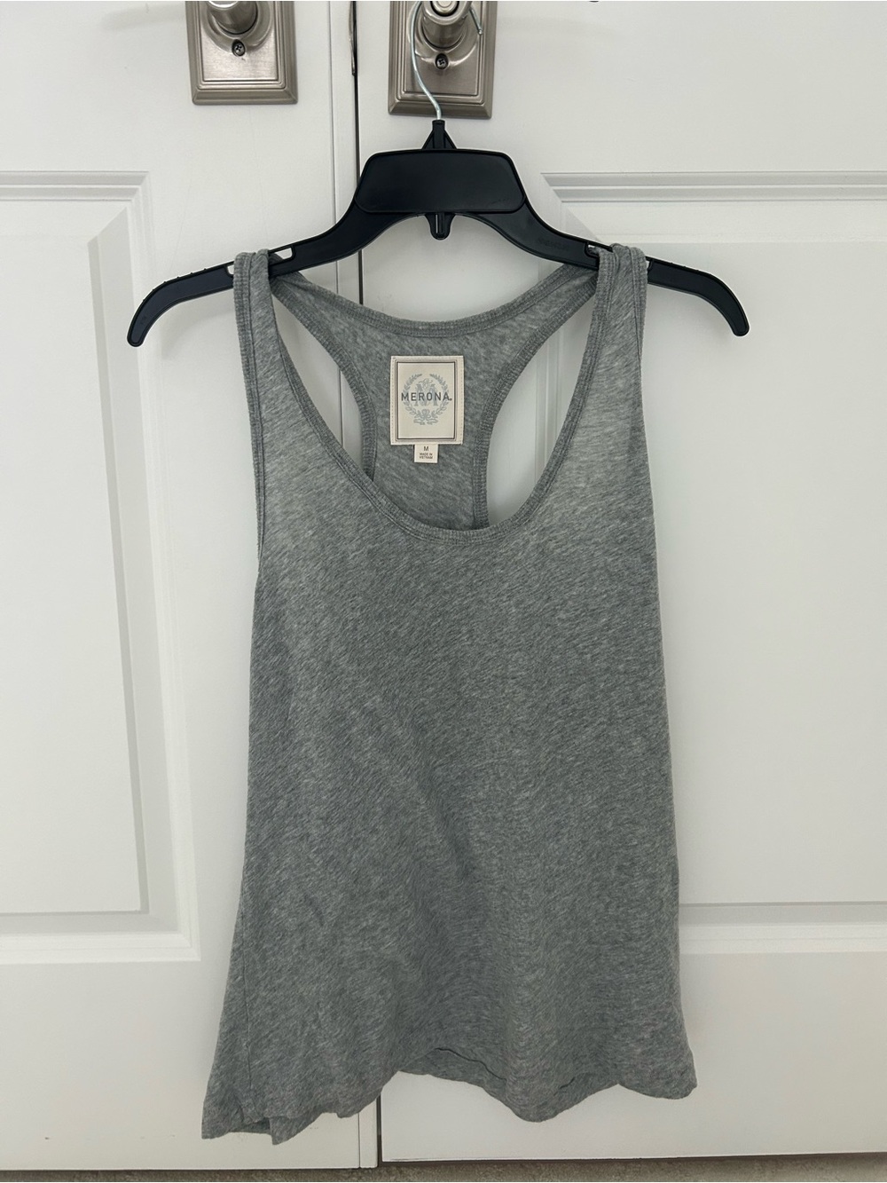 Women’s medium Merona Gray Racerback Tank